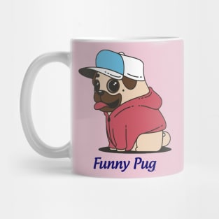 funny pug lover Mug